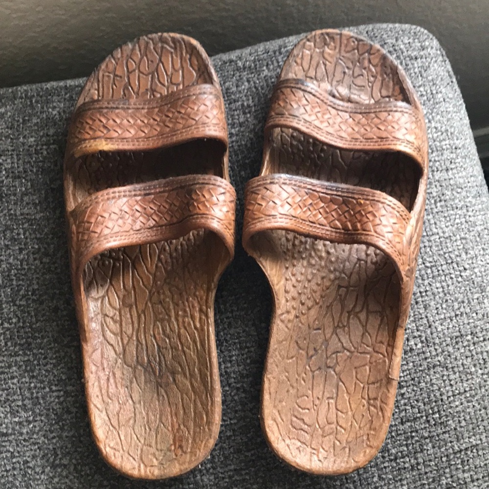 Brown Leather Sandals